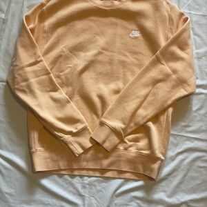 Nike Orange Fleece Pullover